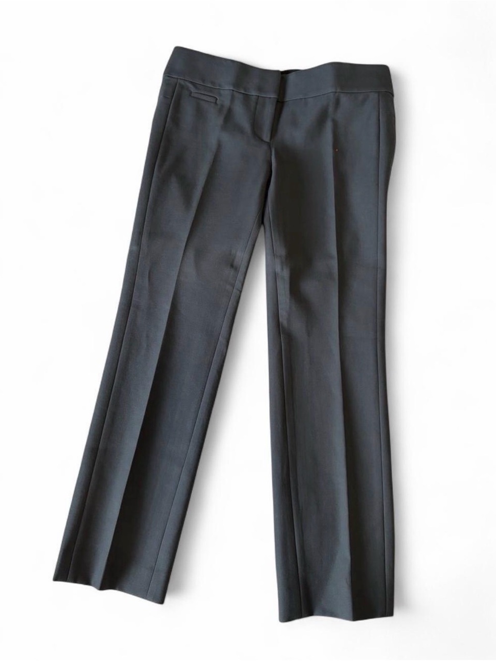 Petite Women's Tailored Charcoal Dress Pants
